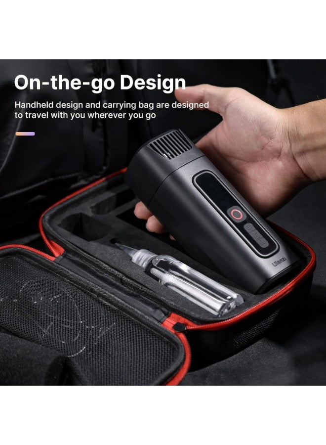 ULANZI FM01 FILMOG Ace Portable Fog Machine Battery Powered, Portable Smoke Machine Handheld Fog Machine w Remote Control Fogger for Photography, Outdoor Events, Parties, Stage Effects, Wedding - Image 3